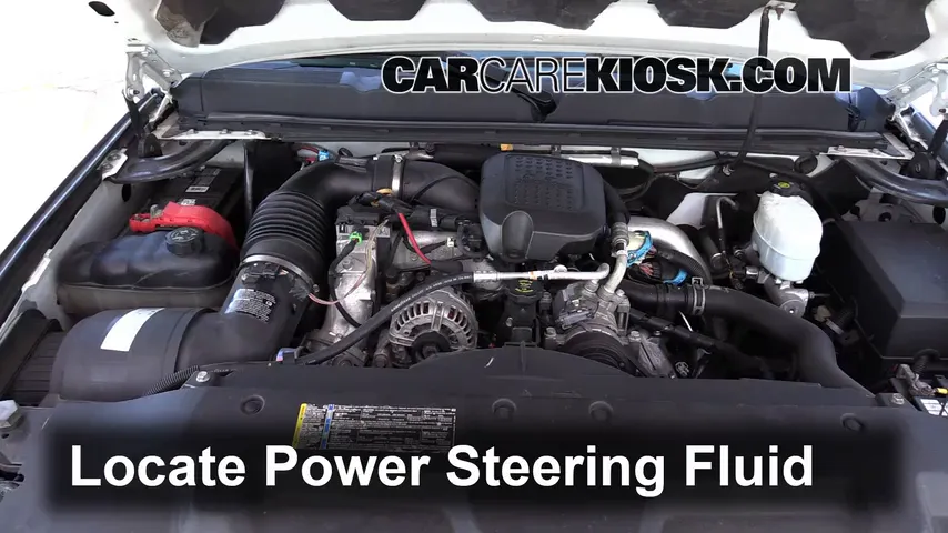 2009 Chevrolet Silverado 3500 HD LT 6.6L V8 Turbo Diesel Crew Cab Pickup (4 Door) Power Steering Fluid Add Fluid